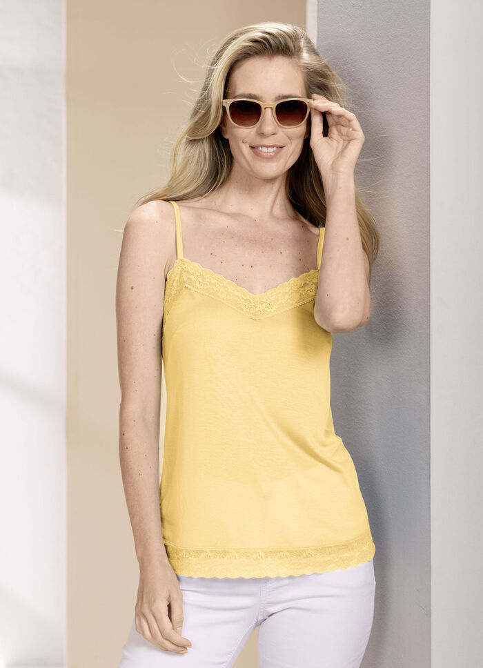 Top mit Spaghettitr&auml;ger 