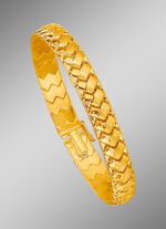 Schweres Armband  in Geflecht-Optik mit Kastenschloss 