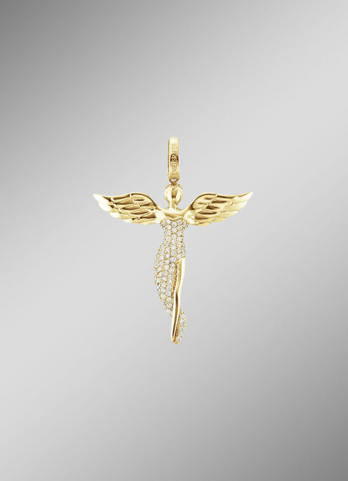 Engelsrufer Engelanhänger mit Zirkonia 