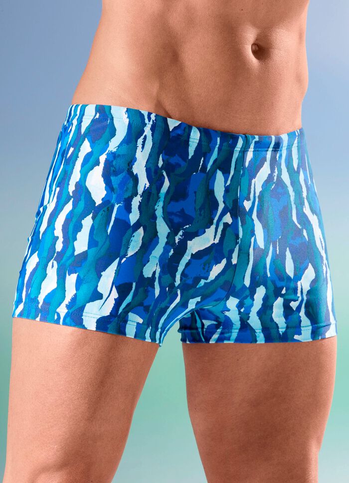 Schwab Badehose in h&ouml;herer Kastenform 