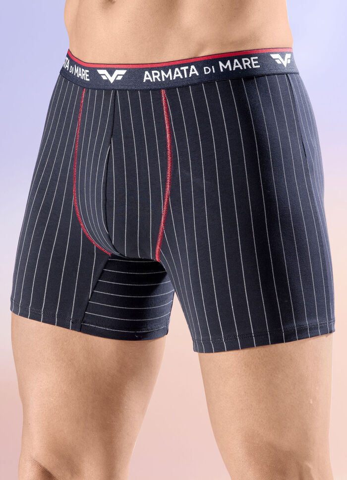 Viererpack Pants mit Elastikbund 