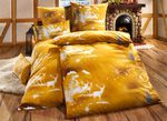 Bettw&auml;sche-Garnitur in Soft-Biber-Qualit&auml;t GOLD