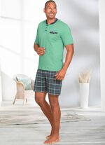 Shorty mit Knopfleiste 