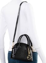 Laurina Mini-Tasche mit Reptilpr&auml;gung 