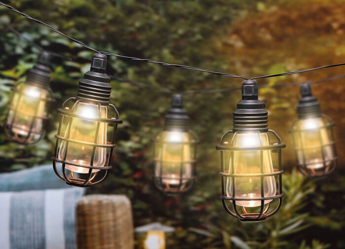 Laternen-Lichterkette "Grundig"  