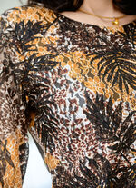 Tunika mit transparenten Ärmeln 