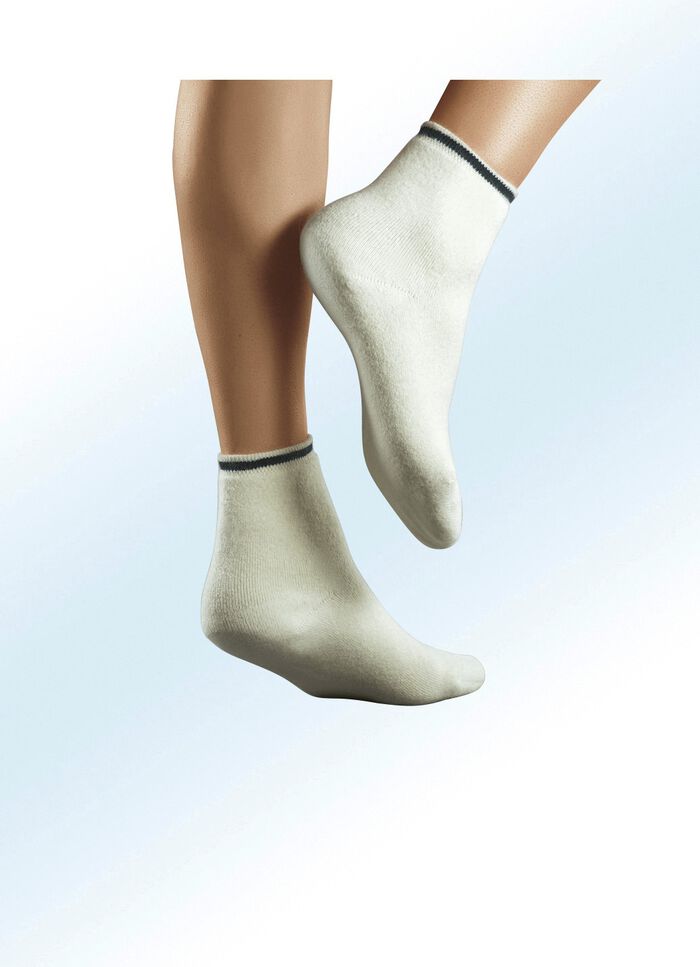 Angora-Bettsocken mit weichem Softbund 