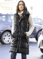 Leder-Steppmantel 2-in-1 von „Jilani“ 