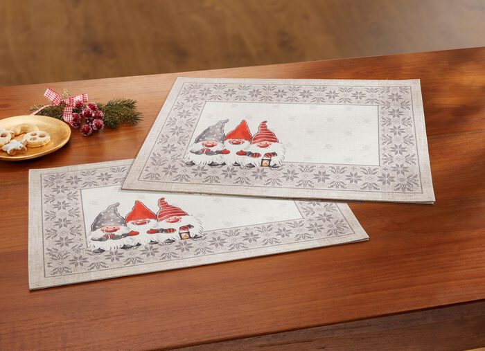 Tisch- und Raumdekoration mit Wichtelmotiven MULTICOLOR