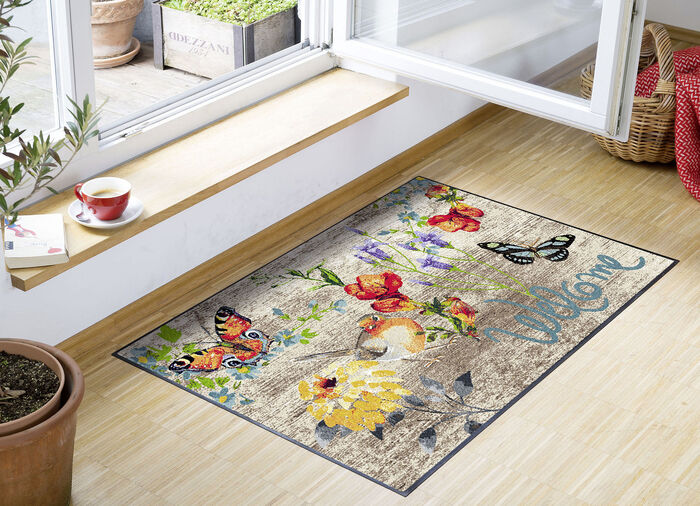 Fu&szlig;matte f&uuml;r den Innen- und Au&szlig;enbereich 