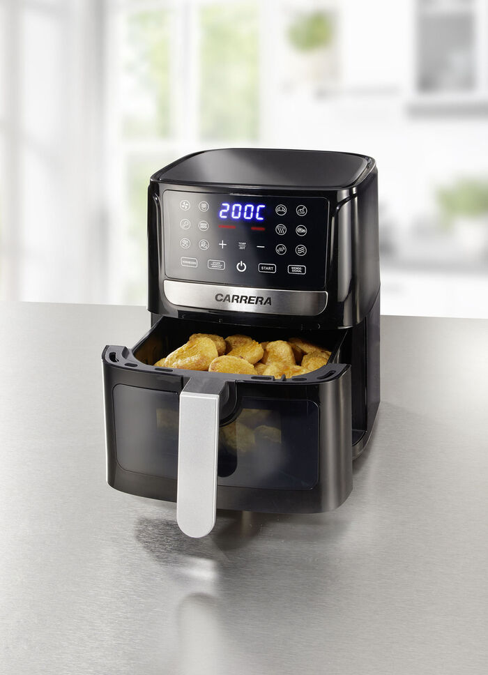 Digitale Heißluft-Fritteuse 