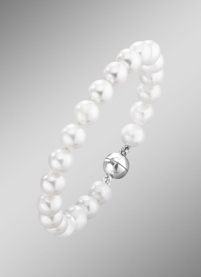 Armband mit Süßwasser-Zuchtperlen 