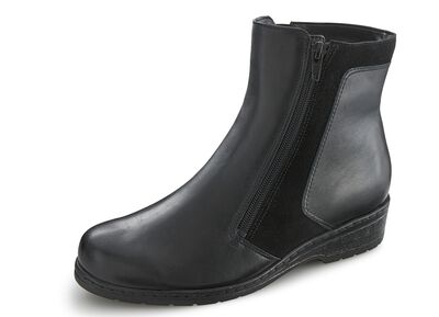 ELENA EDEN Stiefelette mit echtem Lammfellfutter 