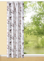 Übergardine mit Universalschienenband 