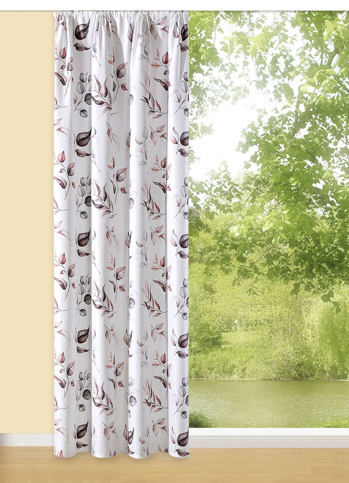 Übergardine mit Universalschienenband 