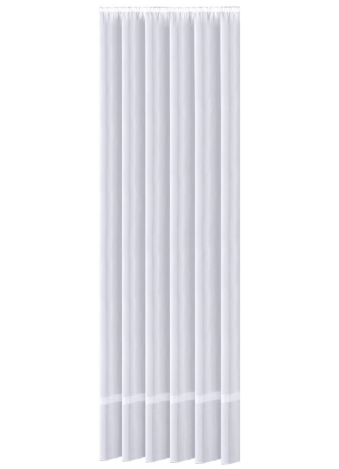 Langstore mit eingewebten Glanzstreifen 