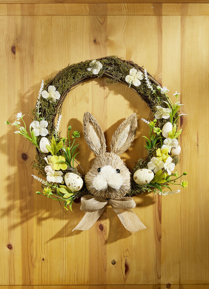 Wandkranz aus hochwertigem Kunst- und Textilmaterial 