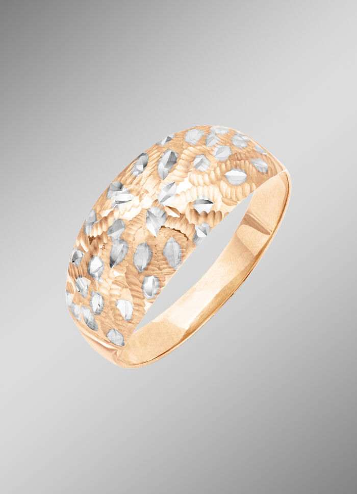 Exquisiter Damenring in Bicolor 