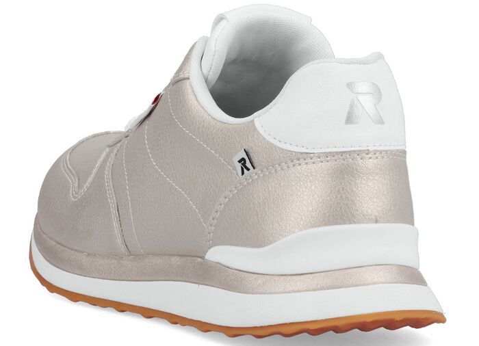 Rieker Sneaker mit MemoSoft-Textilfu&szlig;bett GOLDBEIGE