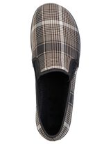 Klassiche Herren-Hausschuhe, mit Gummizug 