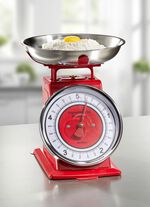 Karcher K&uuml;chenwaage im Retro-Design 