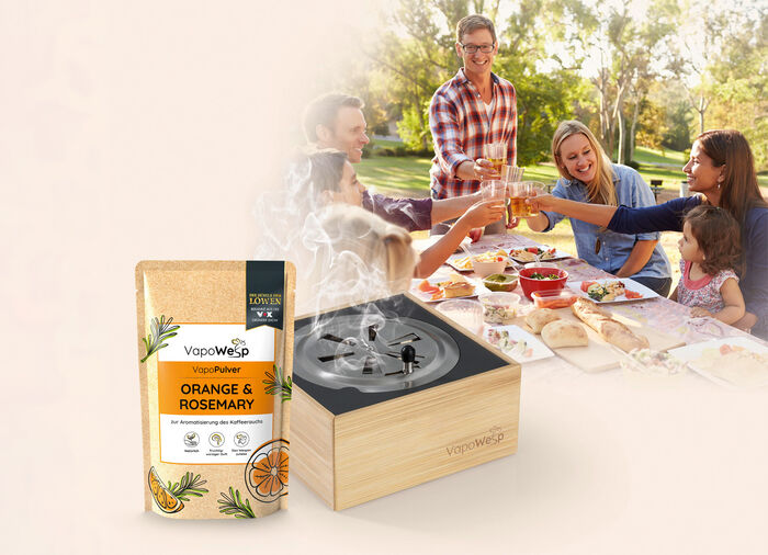 VapoWesp Räucherbox zum Fernhalten von Wespen 