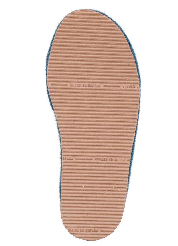 Laurina, leichte Damen-Hausschuhe, mit bunter Bl&uuml;ten-Stickerei 