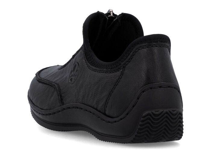 Rieker, klassische Damen-Slipper, mit Rei&szlig;verschluss 