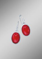 Ohrhaken mit Bambuskoralle 