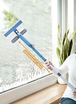 Fensterreinigungssystem von Livington WEISS-BLAU