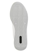 Remonte Schn&uuml;r-Sneaker mit silberfarben schimmerndem Kontrast-Besatz 