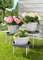 Pflanzenpodest aus Kunststoff, 3er-Set 