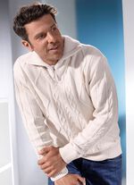 Troyer mit kurzem Rei&szlig;verschluss in 3 Farben 