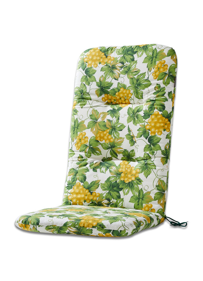 In Deutschland gefertigte, 6 cm starke Hochlehner-Auflage 