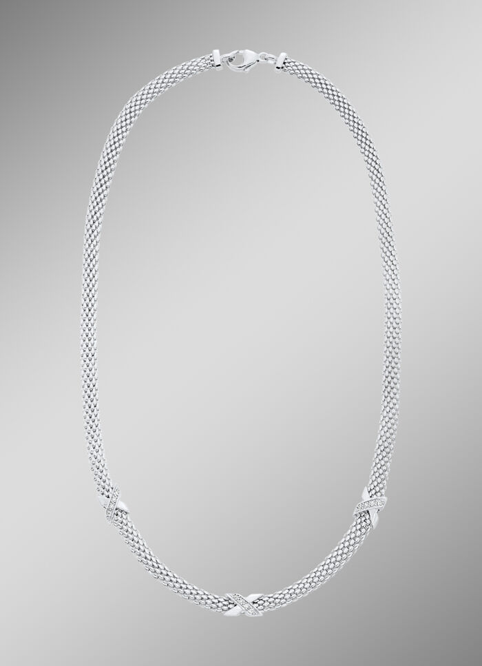 Halskette mit Zirkonia 
