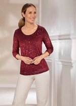 Funkelnde Shirt-Tunika  