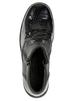 ELENA EDEN, komfortable Damen-Boots, Weite H, mit herausnehmbarem Fußbett SCHWARZ