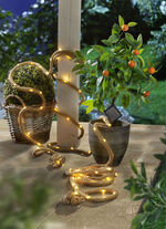 Solar-Lichterkette im Hanfseil-Design 