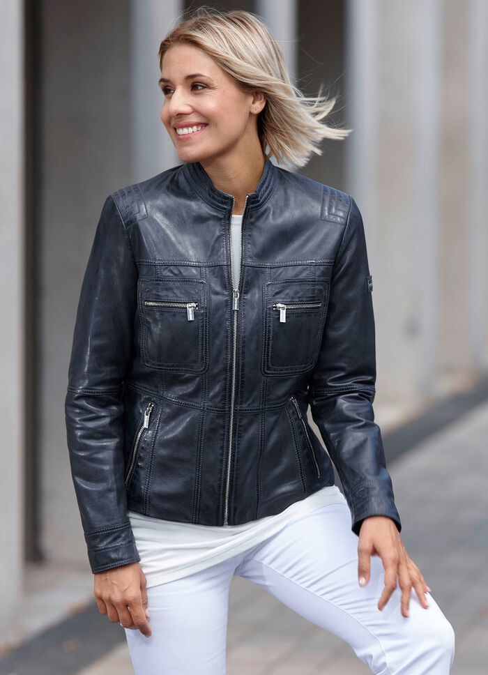 Lederkurzjacke von &bdquo;Caminari&ldquo; 