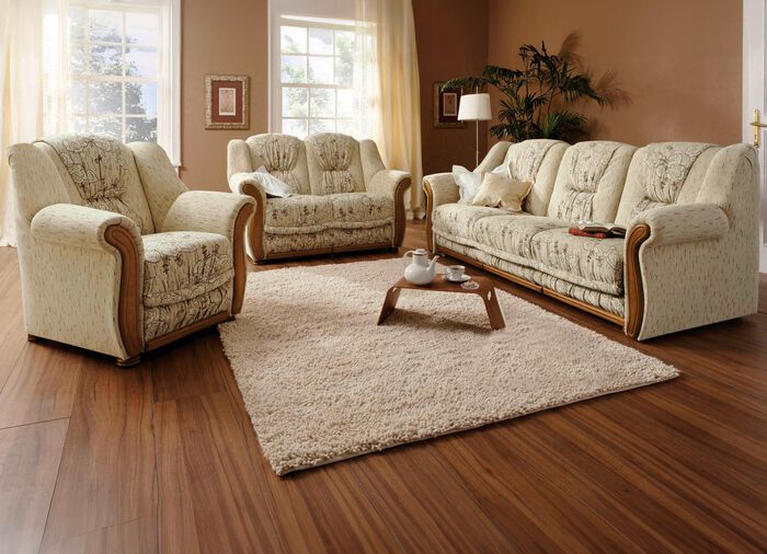 Polstermöbel mit Federkernpolsterung BEIGE