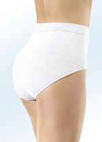 Dreierpack ESGE-Slips mit weichem Bund WEISS
