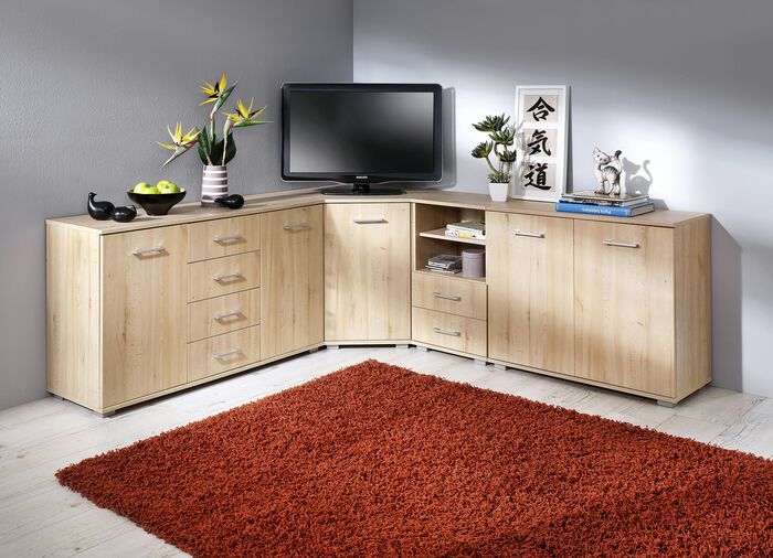 Kommoden in hochwertiger, stabiler Ausf&uuml;hrung BUCHE LIVORNO