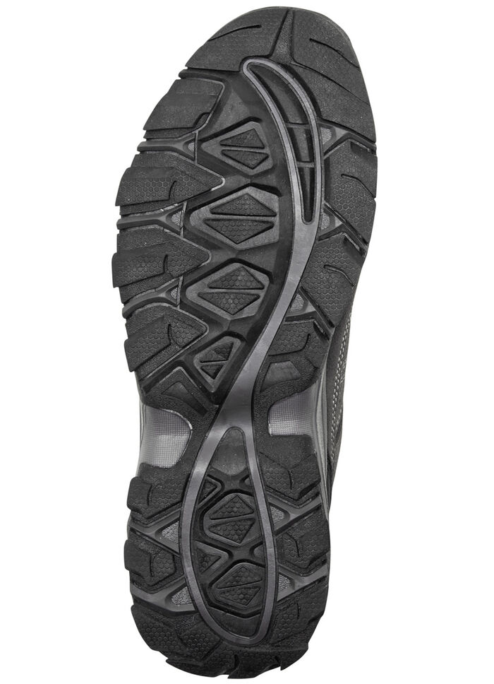 Atmungsaktive Herren-Schnürschuhe, mit herausnehmbarem Fußbett GRAFIT