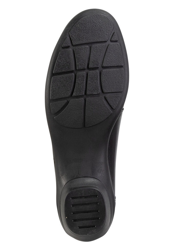 ELENA EDEN, stilvolle Damen-Pumps, Weite H, mit herausnehmbarem Fußbett SCHWARZ