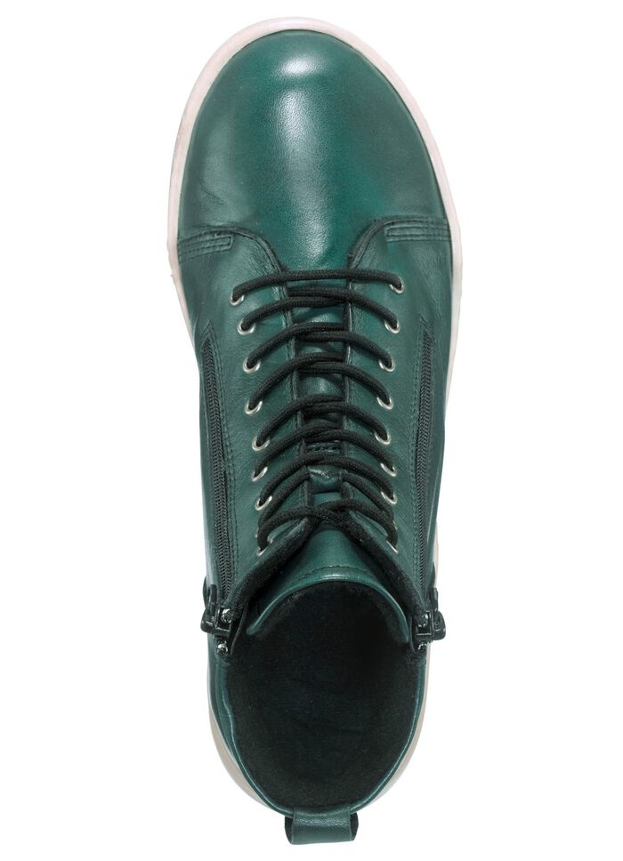 Gemini Stiefelette mit zwei Rei&szlig;verschl&uuml;sse PETROL