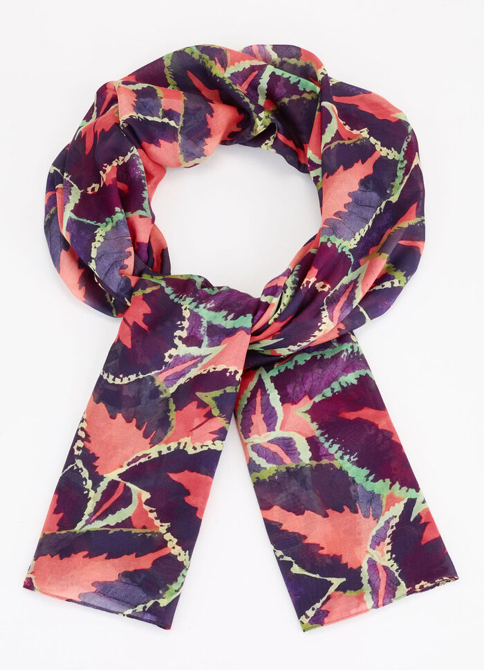 Schal mit Fantasiedessin 