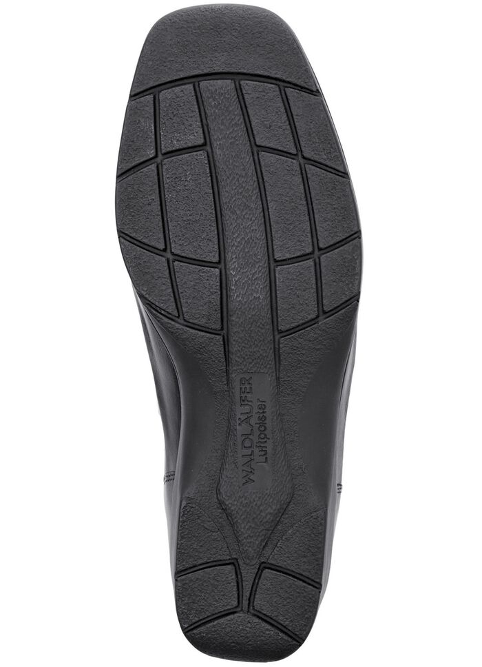 Waldl&auml;ufer Slipper aus krokogepr&auml;gtem Leder 