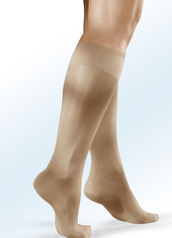 disée Dreierpack Stützkniestrümpfe, 70 den 