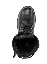 Andrea Conti Schn&uuml;r-Stiefel mit verstellbarer Schlie&szlig;e SCHWARZ