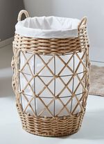 Moderner W&auml;schekorb NATUR